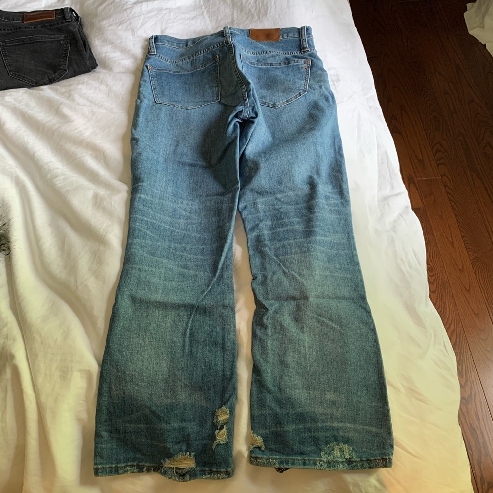 Madewell wide legged jeans
